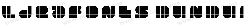 ldeaFonts DunDun 95字体转换